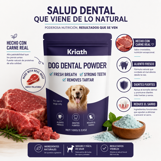 Polvo Dental para Perros
